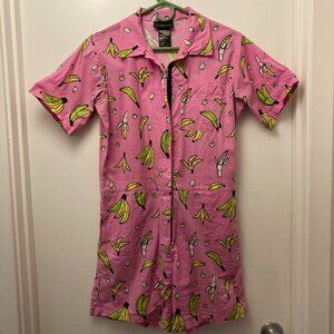 Nooworks Shortalls banana print M